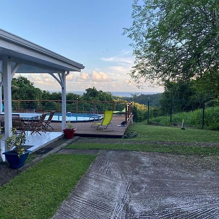 Les Terrasses De Maelle - Jolie Villa F4 Vue Mer Riviere-Salee Exteriör bild
