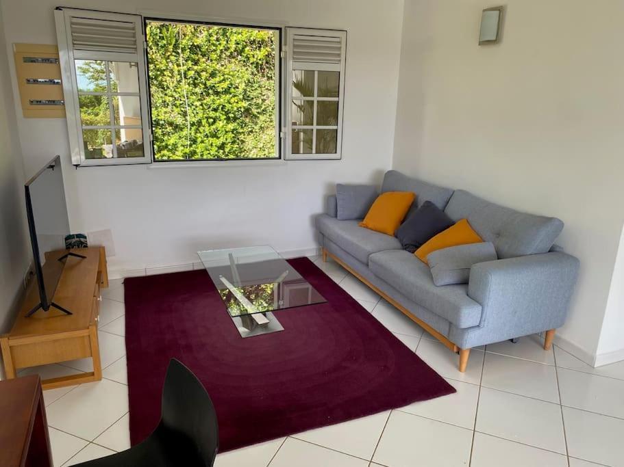 Les Terrasses De Maelle - Jolie Villa F4 Vue Mer Riviere-Salee Exteriör bild